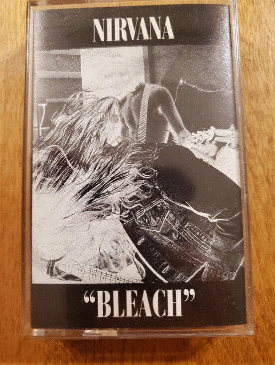 Urban Outfitters Other - Nirvana Bleach Cassette 1989 Sub Pop Early 1992 Rare Vg++ Oop
